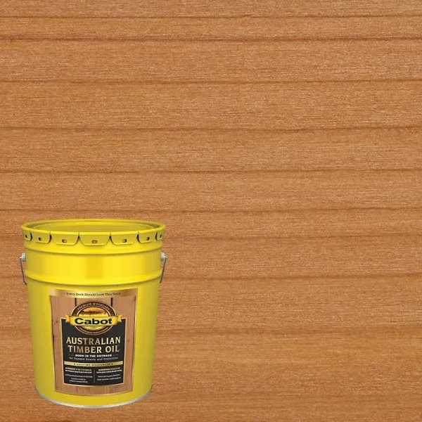 Australian Timber Oil Wood Stain Finish, Amberwood, Gallon