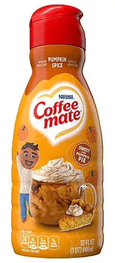 Coffee mate Pumpkin Spice Liquid Coffee Creamer