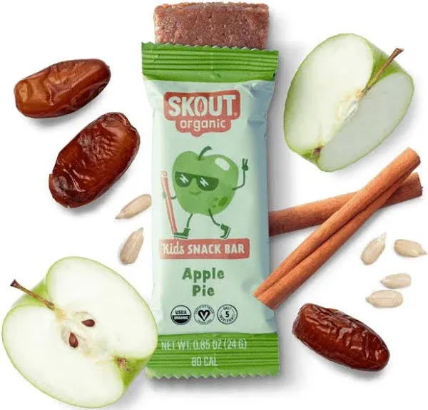 Skout Organic Kids Snack Bar | Apple Pie