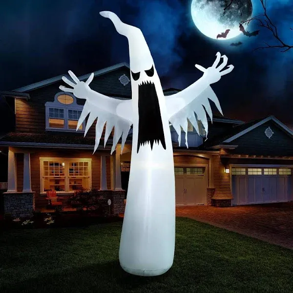 Joiedomi Halloween Giant Towering Spooky Ghost Inflatable