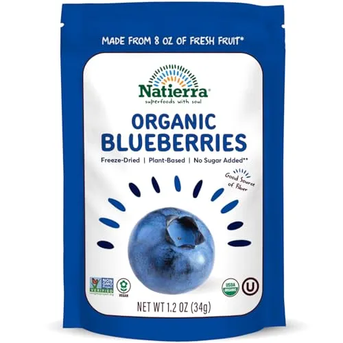 Natierra Organic Freeze-Dried Blueberries (1.2 oz)