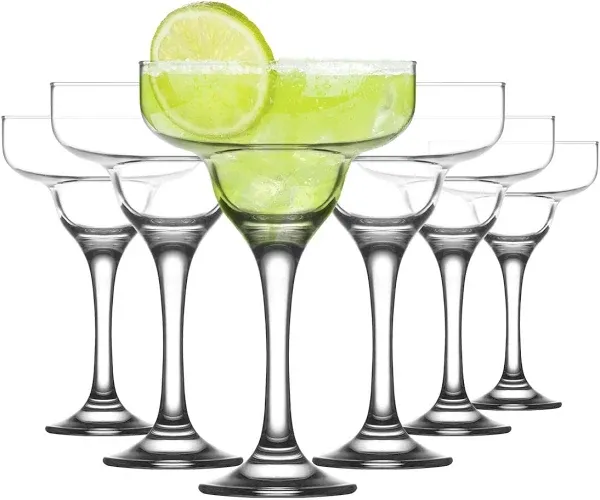 Lav Margarita Glasses Set of 6