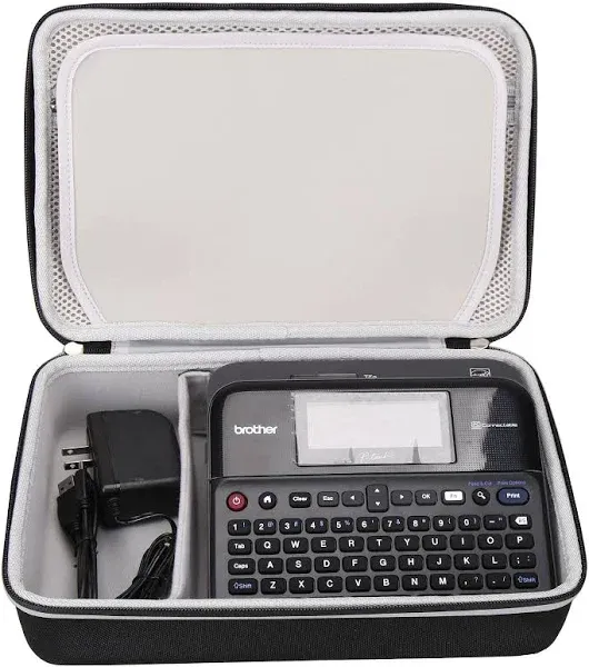 Hard Storage Travel Case, for Brother P-Touch PTD600 / PT- D610BT Label Maker Pc