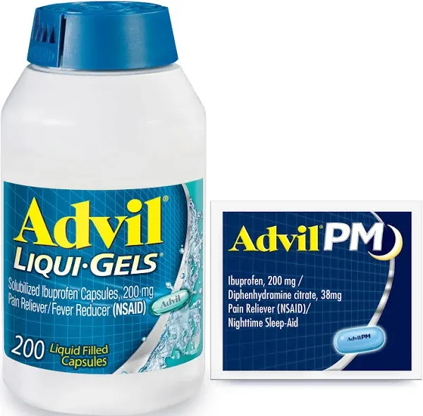 Advil Liqui-Gels Pain Reliever Fever Reducer