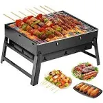 BBQ Barbecue Grill Fold Portable Charcoal Stove Camping Garden Outdoor BBQ US