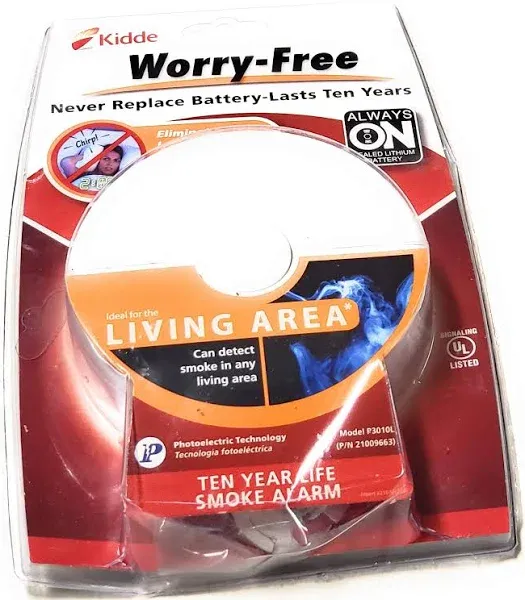 Kidde 21010407-A Battery Smoke Alarm