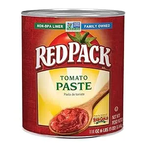 Redpack Tomato Paste #10, Pack of 6