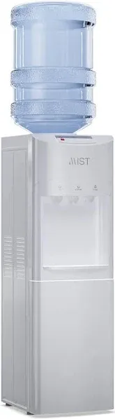 Mist Top Loading Water Dispenser- White