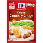 Mccormick Gravy Mix, Country, Original - 2.64 oz