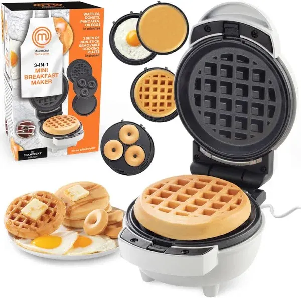 MasterChef 3-in-1 Mini Breakfast Maker