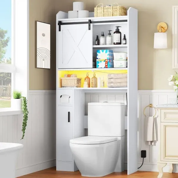 YITAHOME Over The Toilet Storage Cabinet