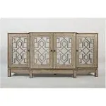 Jofran Casa Bella Vintage Silver 70" Mirrored Console