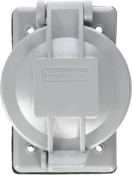 Legrand Pass & Seymour WPG2 Weatherproof Flanged Inlet Cover