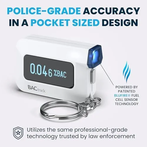 BACtrack C6 Keychain Breathalyzer