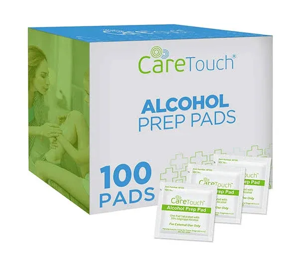 Care Touch Alcohol Prep Pads