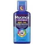 Mucinex Nightshift Severe Cold & Flu Liquid