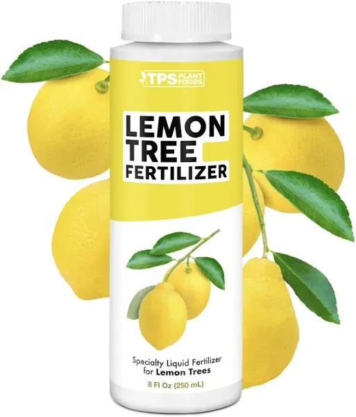 TPS Nutrients Lemon Tree Fertilizer for Lemon Trees and Citrus, Liquid Plant Food 32 oz (1 quart)