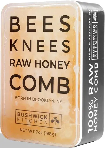 100% Pure Bee Edible Honey Comb Double Sealed Packaging, Acacia Honey Comb, 7 Oz