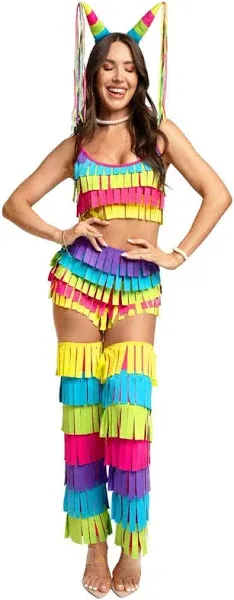 Tipsy Elves Women's Sexy Piñata Costume, Size Small. NWT