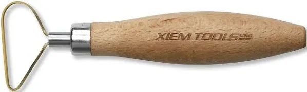 Xiem Tools USA Titanium-Fused Trimming Tools for Pottery and Ceramics (Medium Teardrop)