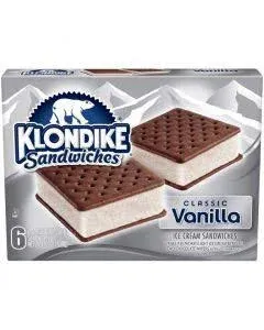 Klondike Classic Vanilla Ice Cream Sandwiches