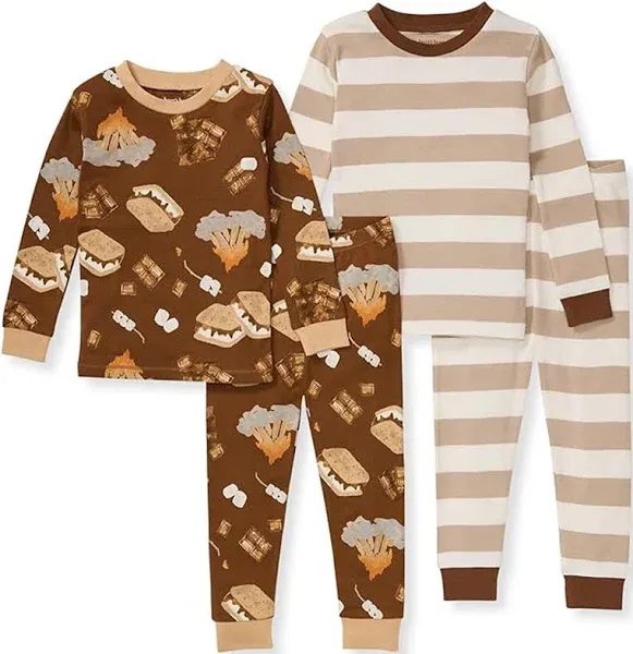 Burt's Bees Baby Baby Boys' Tee and Pant 2-Piece Pj Set