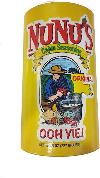 Nunu's Original All Purpose Cajun Seasoning, 16 Ounce Large Shaker