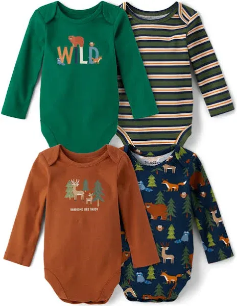 The Children's Place Everyday Long Sleeve Bodysuits