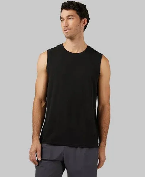 32 DEGREEES Men's Cool Classic Relaxed Tank | Anti-Odor | 4-Way Stretch | Moisture Wicking