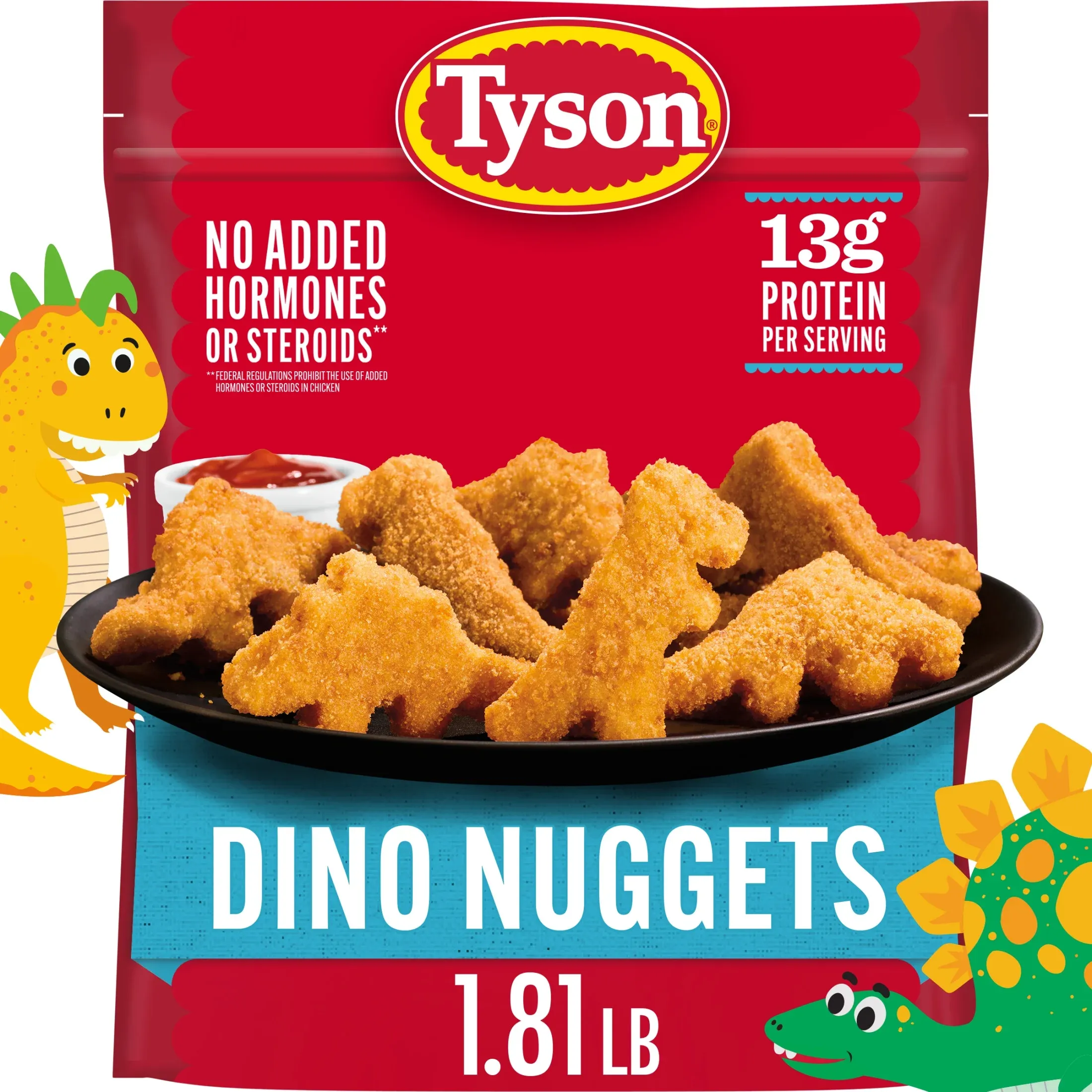 Tyson Fun Nuggets Breaded Shaped Chicken Patties