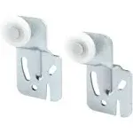 Prime-Line N 7411 (1 Pair) Sliding Closet Door Roller Kit, 7/8 in, Zinc