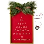 LTD Commodities Hanging Holiday Countdown Calendar