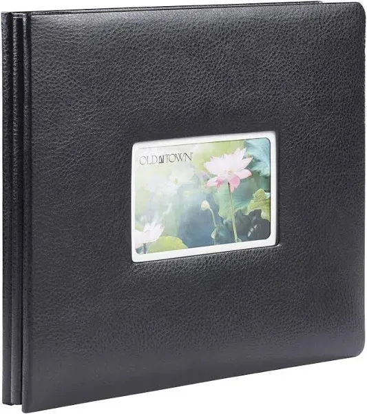 Old Town Bonded Leather Scrapbook Album