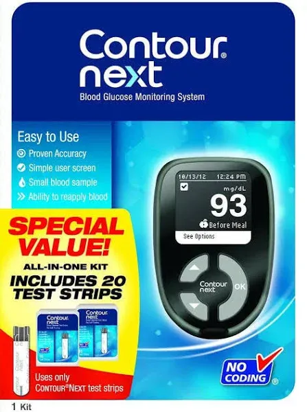 Contour Next Blood Glucose Monitoring System