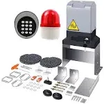 Automatic Sliding Gate Opener kit Electric Rolling Driveway Slide Gate Motor ...