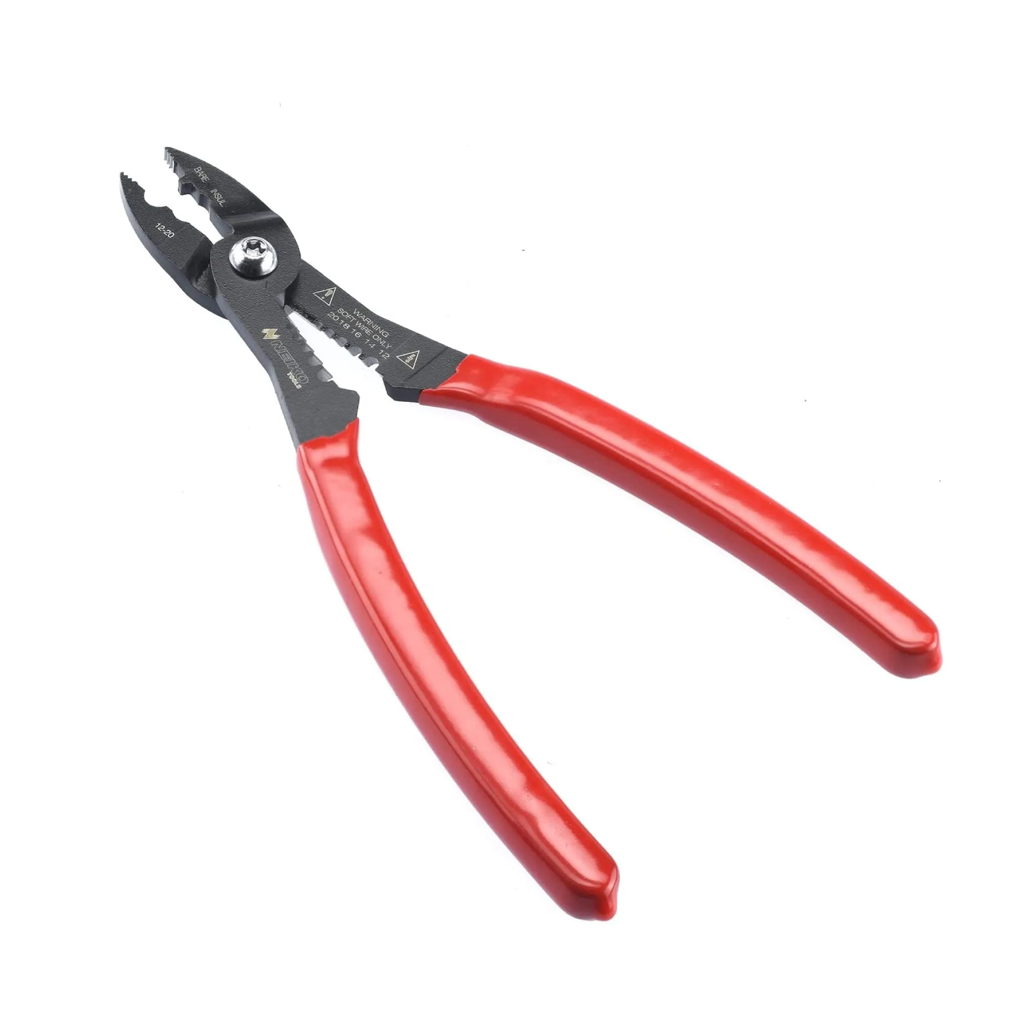 NEIKO 02037A Compact Wire Stripper | 4-In-1 Multi Purpose Electricians Pliers | 