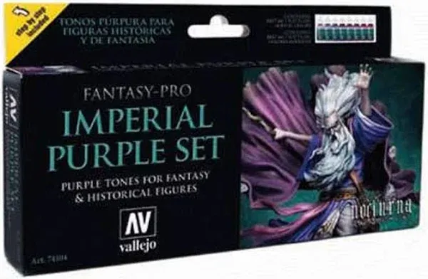 Vallejo Fantasy-Pro Imperial Purple Set