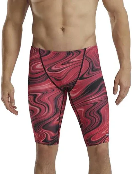 TYR Men's Durafast Elite Athletic Jammer Swimsuit