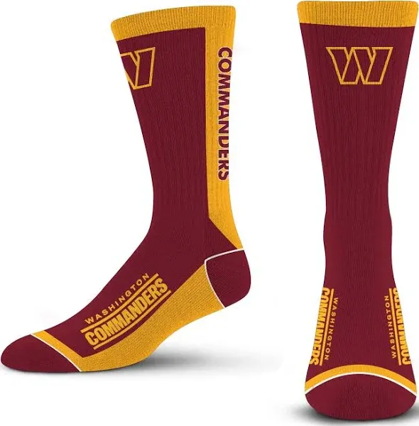 MVP for Bare Feet Washington Commanders Crew Socks