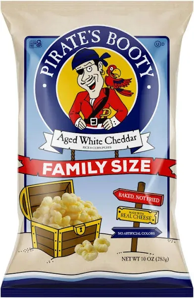 Pirate's Booty Aged White Cheddar Puffs