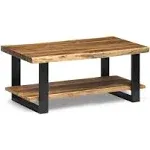 Alaterre Furniture Alpine Natural Live Edge Wood Coffee Table