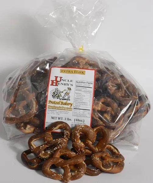 Uncle Henry's Extra Dark Pretzels