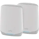 NETGEAR Orbi Whole Home - AX5200 WiFi 6 Tri-Band  Whole Home Wireless System - 2 Pack