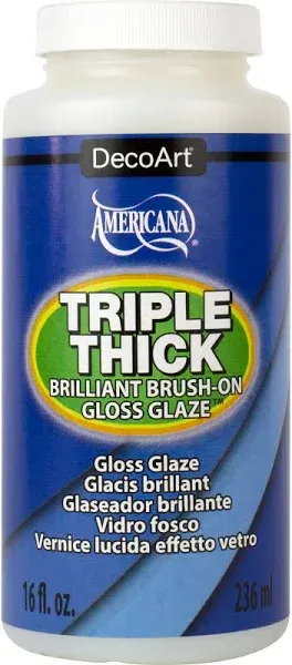 DecoArt TG01-21 Triple Thick Gloss Glaze Spray, 6-Ounce