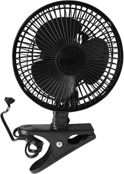 Joey'z 6 inch Clip on Fan 2 Speed Adjustable Tilt