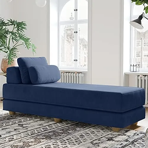 Jaxx Balshan Chaise Lounge Daybed, Indigo