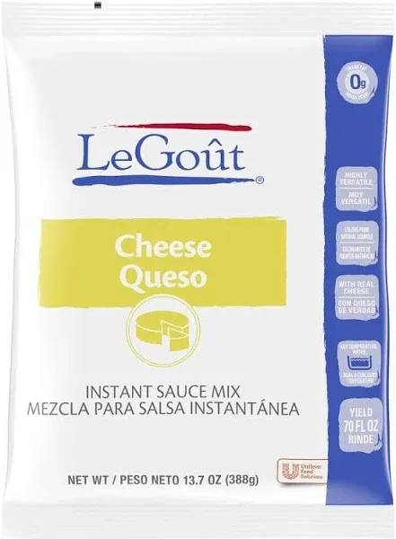 LeGout Cheese Instant Sauce Mix 13.7 oz (Pack of 8)