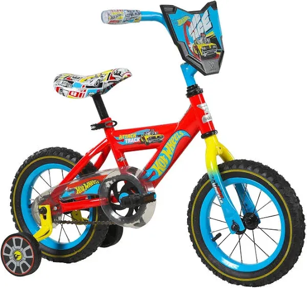 Dynacraft Hot Wheels Children's Bike – Exciting and Colorful Design, Sturdy and Durable, Perfect for Kids Learning to Ride, Easy to Assemble, Ideal for Young Riders