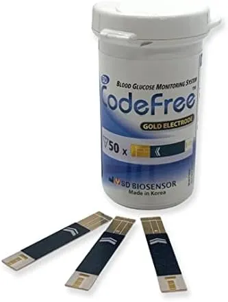 SD Biosensor 100 Strips Sd Codefree Blood Glucose Monitor/Monitoring Test/Testing Kit Replacement Strips Yes - I Have Diabetes