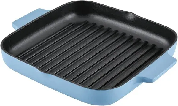 Enameled Cast Iron Square Grill Pan